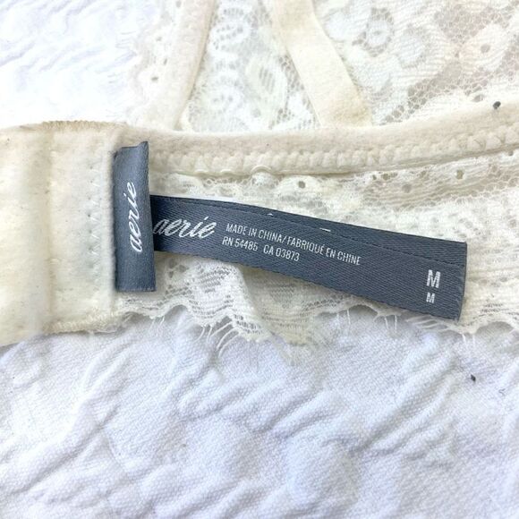 BUY 1 GET 1 FREE Aerie lace bralette cream bridal medium - Picture 12 of 13